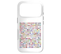 Bannière Drapeau du Monde Drapeaux internationaux Drapeaux nationaux Coque pour iPhone 17 Pro