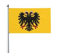 Bannière Du Saint Empereur Romain Germanique Avec Halos Garden Flag Drôle Drapeaux Décoratif Colorée Bannière Pour Porche Intérieure Patio 90X150Cm