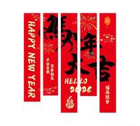 Bannière en tissu avec tissu résistant aux déchirures pour une utilisation festive durable dans divers environnements (A)