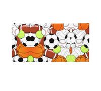 Bannière en vinyle personnalisée avec ballon de sport pour décoration intérieure et extérieure