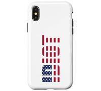 Bannière étoilée Idiot of an American Variety Coque pour iPhone X/XS