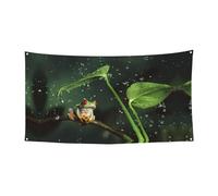 Bannière grenouille et pluie pour Halloween, Noël, décorations de fête, accessoires de studio, décoration de festival