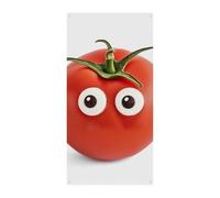 Bannière « I Love You from My Head Tomatoes » - Panneau de bienvenue - Bannière de fête - Décorations de fête d'anniversaire - Bannière pour célébrations festives - 177,8 x 90,9 cm