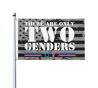 Bannière Il n'existe que 2 genres Drapeau