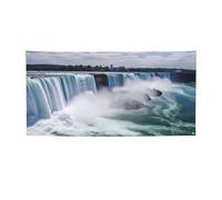 Bannière imprimée des chutes du Niagara pour intérieur et extérieur, bannières et panneaux de fête personnalisés, toile de fond pour photo, décoration d'entreprise, remise de diplôme, mariage
