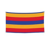Bannière imprimée drapeau de l'Arménie - Décoration à suspendre pour fête de Noël ou Halloween