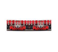 Bannière imprimée Londres pour Noël, carnaval, anniversaires, événements d'affaires