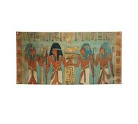 Bannière imprimée « Women in Antique Egypt » - Pour intérieur et extérieur - Bannières et panneaux de fête personnalisés - Toile de fond pour photo - Toile de fond pour entreprise, remise de diplôme