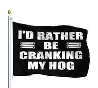 Bannière Je préférerais être en train de faire tourner mon Drapeau
