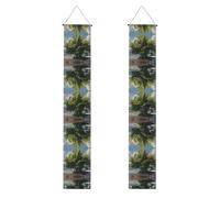 Bannière magique à motif d'algues pour remise de diplôme - Décoration intérieure et extérieure