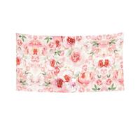 Bannière mélangée de roses pâles de couleur douce pour Halloween, Noël, décorations de fête, accessoires de studio, décoration de festival