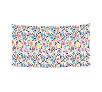 Bannière mexicaine Otomi Animaux Imprimés Halloween Décoration Bannière Anniversaire Vacances Remise de diplôme Fête de Mariage