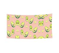 Bannière murale avec de nombreuses images d'avocat - Décoration de fête - 180 x 90 cm - Toussaint - Halloween