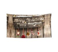 Bannière murale de fête de Noël en bois pour fête de Toussaint Halloween Banderole de porte