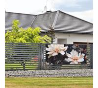 Bannière murale élégante avec corde de suspension 61 x 119 cm - Pour intérieur ou extérieur - Nouvel An - Décoration de fête d'anniversaire