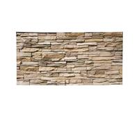 Bannière murale en brique rustique pour intérieur/extérieur, décoration pour anniversaire, fête, mariage, festival, Halloween