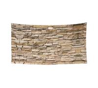 Bannière murale rustique en brique - Décoration de fête - 180 x 90 cm - Toussaint - Halloween