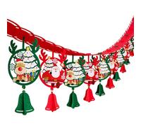 Bannière Noël - Décoration De Salle De Fête,Ornamento Appeso Per Il Festival Di Primavera - Pour Bureau École Église Restaurant Salle De Classe Salon Chambre Bureau Cheminée Manteau