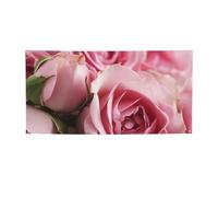 Bannière personnalisée avec œillets pour décoration de fête pour extérieur et intérieur - Toile de fond d'anniversaire - Affiche de fond pour mariage - Taille M