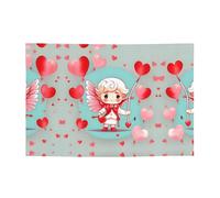 Bannière personnalisée en polyester avec inscription « Cute Loving Boy » - Durable et facile à accrocher pour les fêtes, l'obtention d'un diplôme, un anniversaire