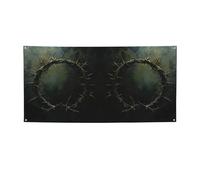 Bannière polyvalente imprimée couronne d'épines, meilleurs drapeaux pour événements, décorations de fête d'anniversaire