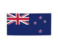 Bannière polyvalente imprimée drapeau de la Nouvelle-Zélande, décorations de fête et d'anniversaire, pour toutes les occasions