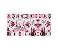 Bannière polyvalente imprimée Tour Eiffel de Paris, meilleure bannière pour événements, décorations de fête d'anniversaire