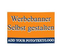 Bannière publicitaire personnalisée avec texte/logo/photo, personnalisable, avec texte et image, pour l'intérieur et l'extérieur, pour la publicité, les publicités, les anniversaires, les événements