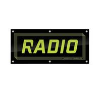Bannière Radio Bike Noir