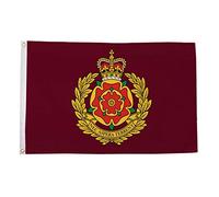 Bannière Régiment Du Duc De Lancaster De L'Armée Britannique (Lancs) Double Face Grande Drapeau Imperméable Bannière De Drapeaux Personnalisés Pour Célébrations Bar Garden 90X150Cm