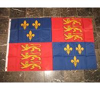Bannière Reine Élisabeth Ire, 1Ère Angleterre Anglaise Double Face Bannière Personnalisée Résistant À La Décoloration Drapeau Grand Pour Bar Élection Extérieur 90X150Cm