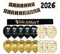 Bannière Retraite Guirlande Bonne Retraite Fournitures Décoration pour Fête de Retraite