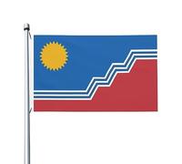 Bannière Sioux Falls, Dakota Du Sud Couture Double Face Drapeau Pirate Weather Resistant Flag Pour Jardin Four Seasons Decor 3X5Ft