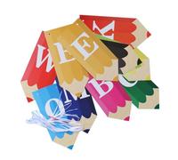 Bannière Suspendue de Rentrée Scolaire 1 Set en Papier, Lettre Décorative | Drapeau de Parti, Décorations de Rentrée Scolaire, Décoration de Fête, Présent Rentrée, pour Parties et Événements