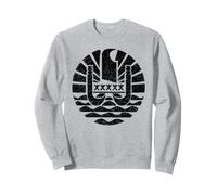 Bannière Tahiti en polynésie française Sweatshirt