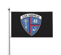 Bannière USS Midway CV 41 extérieur drapeaux