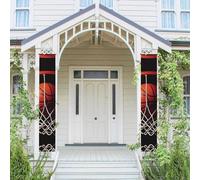 Bannière verticale à suspendre pour porte d'entrée de basket-ball, panneau de porche, bannière de fête pour l'extérieur, vacances, mariage, cour, décoration murale d'intérieur