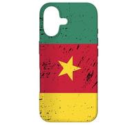 Bannière Vintage Fan Drapeau Cameroun Art Rétro Coque pour iPhone 17