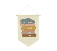 Bannières avec citation inspirante pour la maison pour encourager la lecture et la croissance personnelle