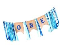 Bannières d'anniversaire pour 1ère fête prénatale, 1er anniversaire délicate, bannières suspendues, pendentif, caractéristique, lettres, fournitures de fête conviviales