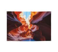 Bannières de bienvenue pour photographie - Bannière de fond - Antelope Canyon - Accessoires photo - Bannière pour clôture, anniversaire, jardin - Fournitures de fête - Décoration murale - 180 x 119 cm