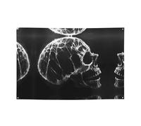 Bannières de fête à motif holographique anthracite - Créez de superbes points forts décoratifs pour les anniversaires, les vacances et les espaces de la maison