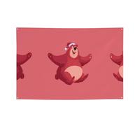 Bannières de fête à motif ours Happy Hour - Créez de superbes accents décoratifs pour les anniversaires, les vacances et les espaces de la maison