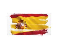 Bannières de fête avec drapeau de l'Espagne - Drapeaux d'extérieur et décorations de festival pour anniversaire, Halloween, Noël et décoration de fête