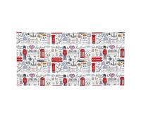 Bannières de fête personnalisées « I Love London » pour adultes, pour fêtes d'anniversaire, de mariage, de fête