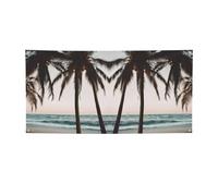 Bannières de fête pliables à imprimé pigeon de dessin animé toutes saisons pour intérieur et extérieur, couleurs vives et résistantes aux déchirures