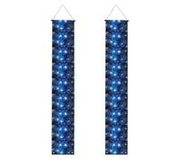 Bannières de porche avec intelligence artificielle - Imprimé cerveau - Réutilisables - Décoration de bienvenue