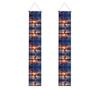 Bannières de porche décoratives Lucky Duck imprimées parfaites pour la maison ou les décorations de fête de remise de diplôme