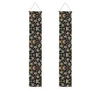 Bannières de porte décoratives à suspendre pour la sensibilisation à l'autisme - Pour l'intérieur et l'extérieur - Pour fêtes et célébrations