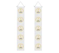 Bannières de porte d'Halloween imprimées de drapeau de l'État du Rhode Island, bannières de porche pour porte d'entrée, décorations intérieures et extérieures